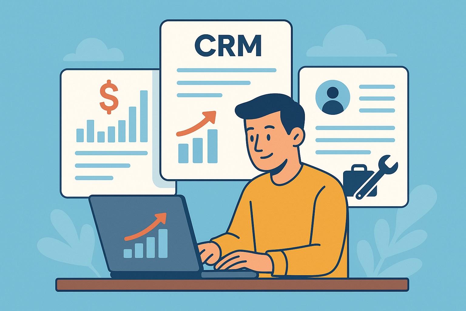 Jakie raporty powinien generować CRM w branży wynajmu?